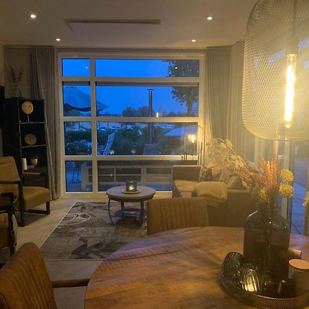 Luxus Chalet Hafenblick Lathum 外观 照片