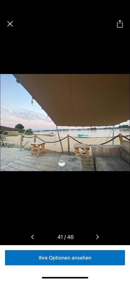 Luxus Chalet Hafenblick Lathum 外观 照片