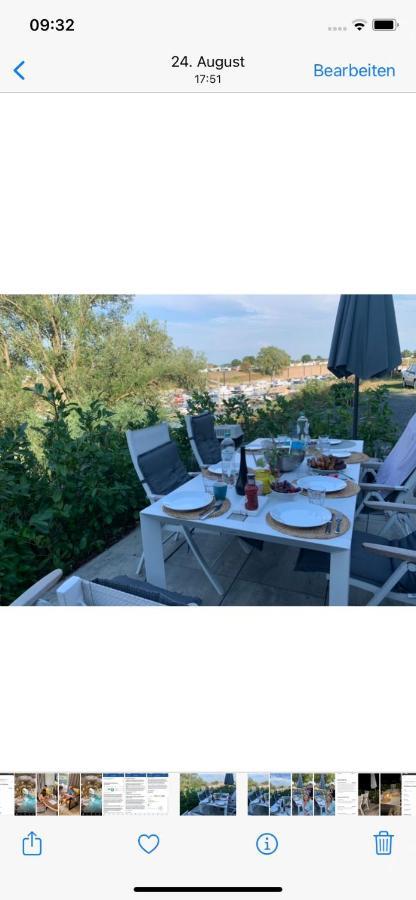 Luxus Chalet Hafenblick Lathum 外观 照片