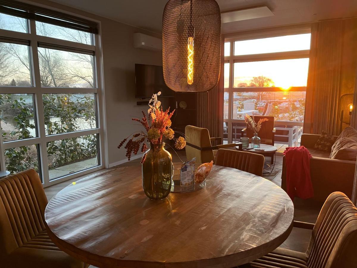 Luxus Chalet Hafenblick Lathum 外观 照片