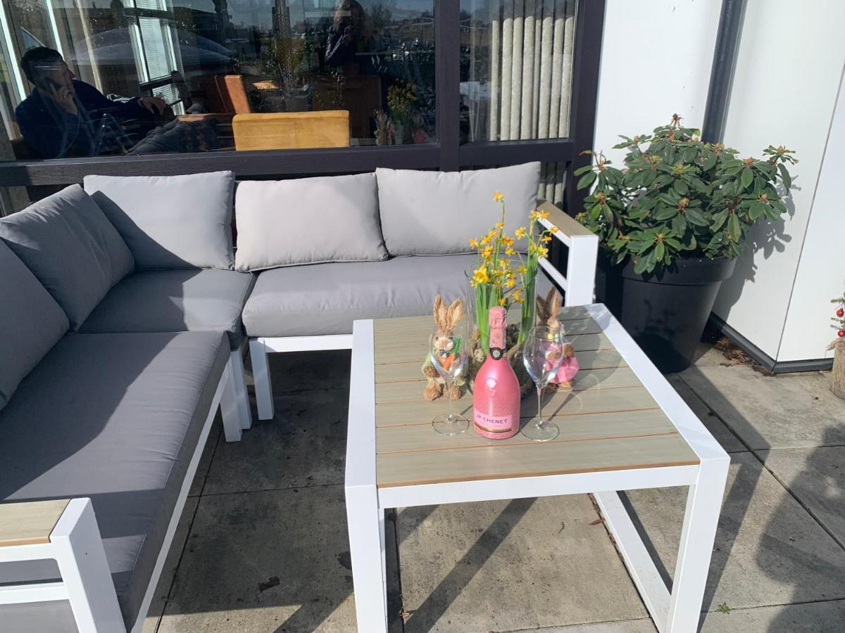 Luxus Chalet Hafenblick Lathum 外观 照片